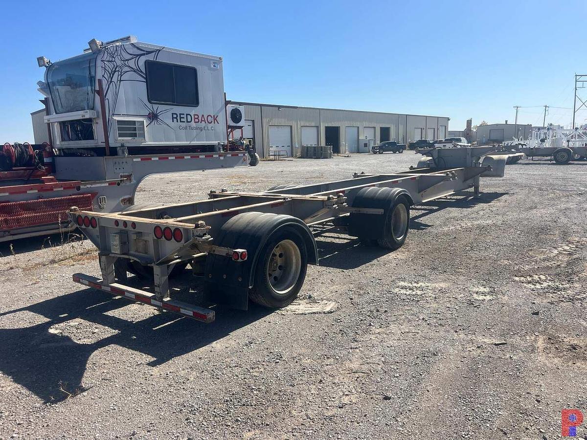 Used 2013 PEERLESS 47’ X 102” 2-AXLE PIN ON DROP DECK CT SUPPORT TRAILER