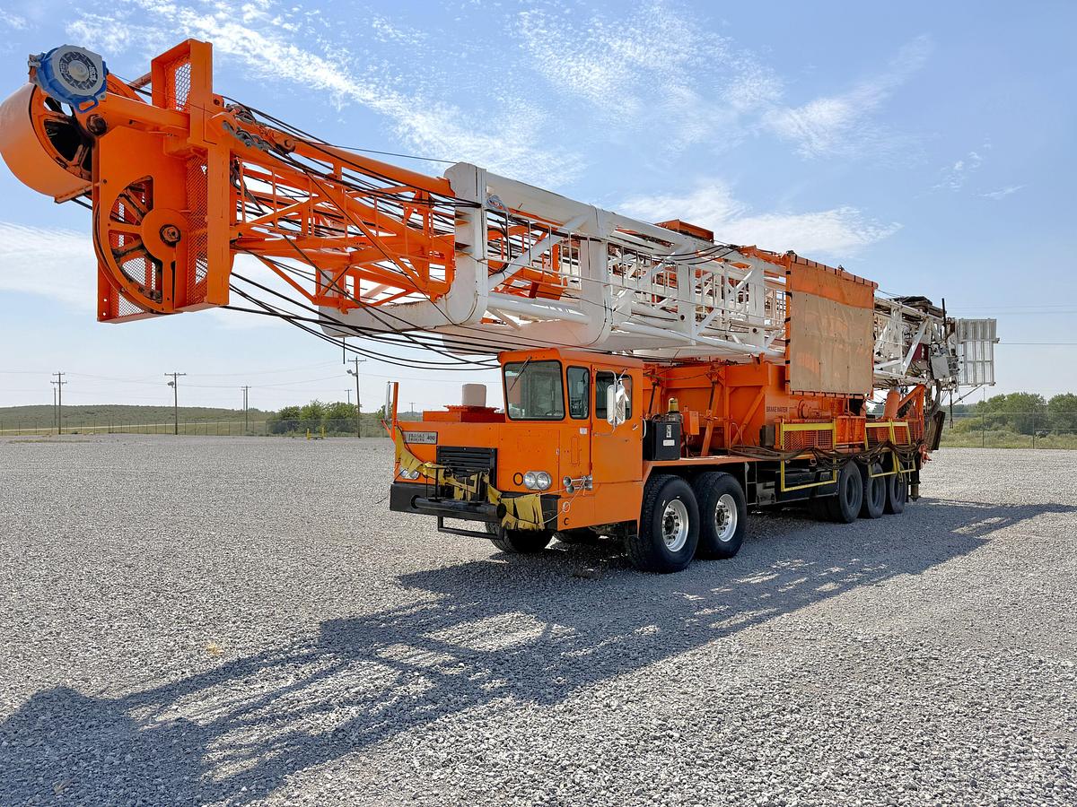 Used FRANKS 500 1287 DD WELL SERVICE RIG (102x253K MAST)