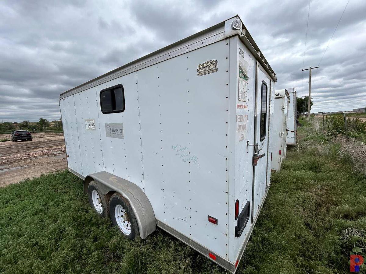 Used CLASSIC MFG. 16’ T/A CREW / DOGHOUSE BUMPER TRAILER