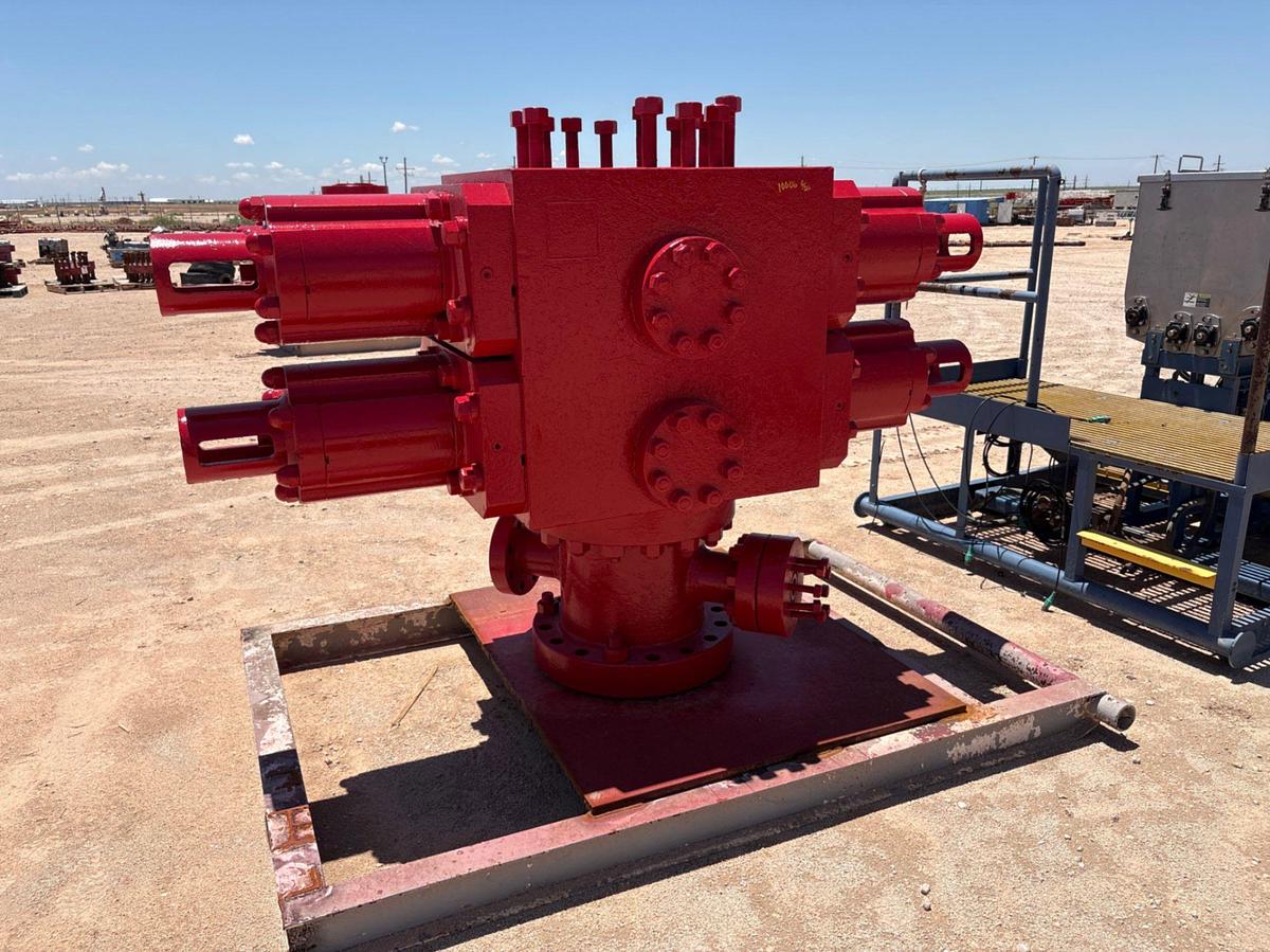 Used 13-5/8” double hydraulic BOP