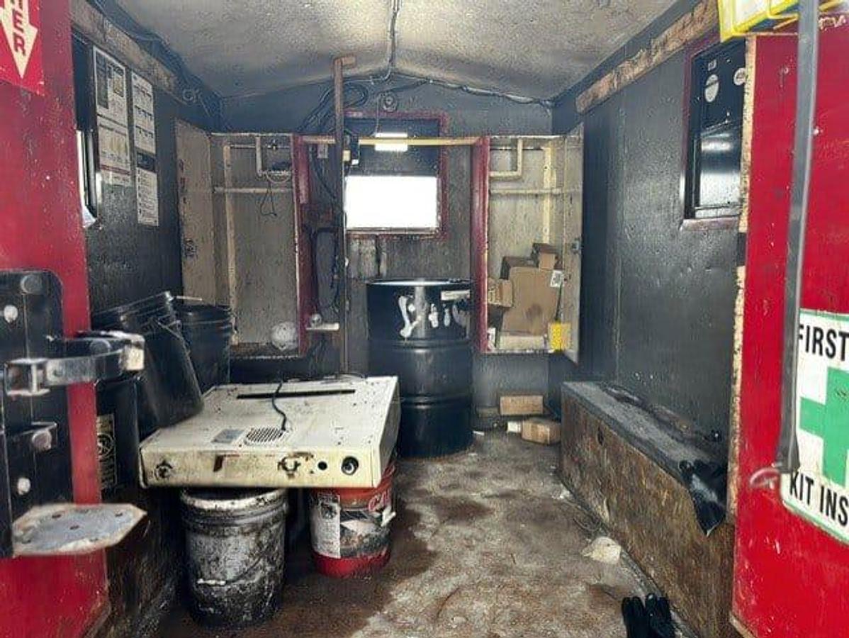 Used 12' X 7' T/A DOGHOUSE BP TRAILER