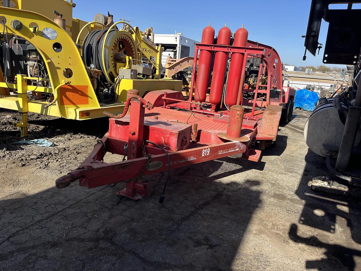 Used 2009 M/R FABRICATION T/A BUMPER PULL ACCUMLATOR BOP TRAILER