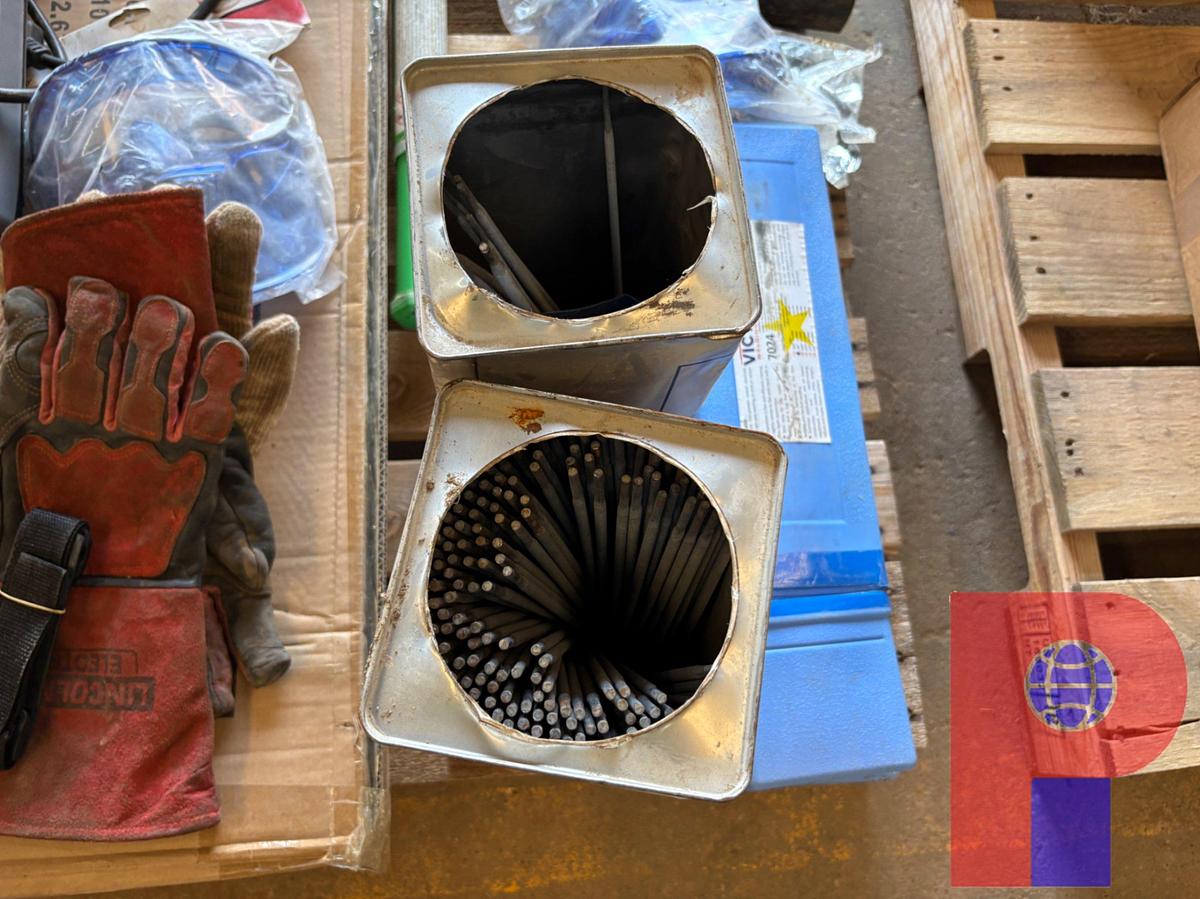 Used PALLET OF WELDING SUPPLIES