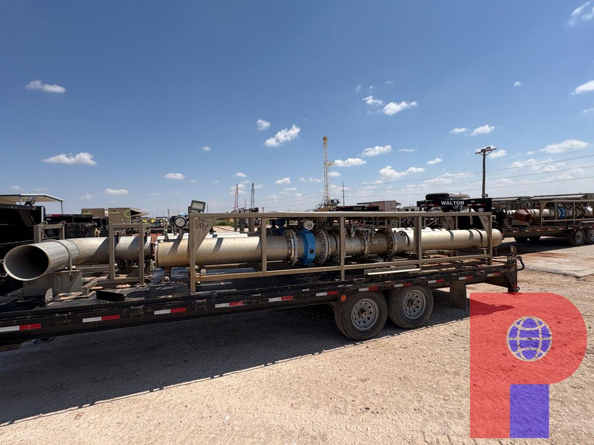 Used 2022 WALTON 24’ X 8’ T/A GOOSENECK WATER MISSLE TRAILER