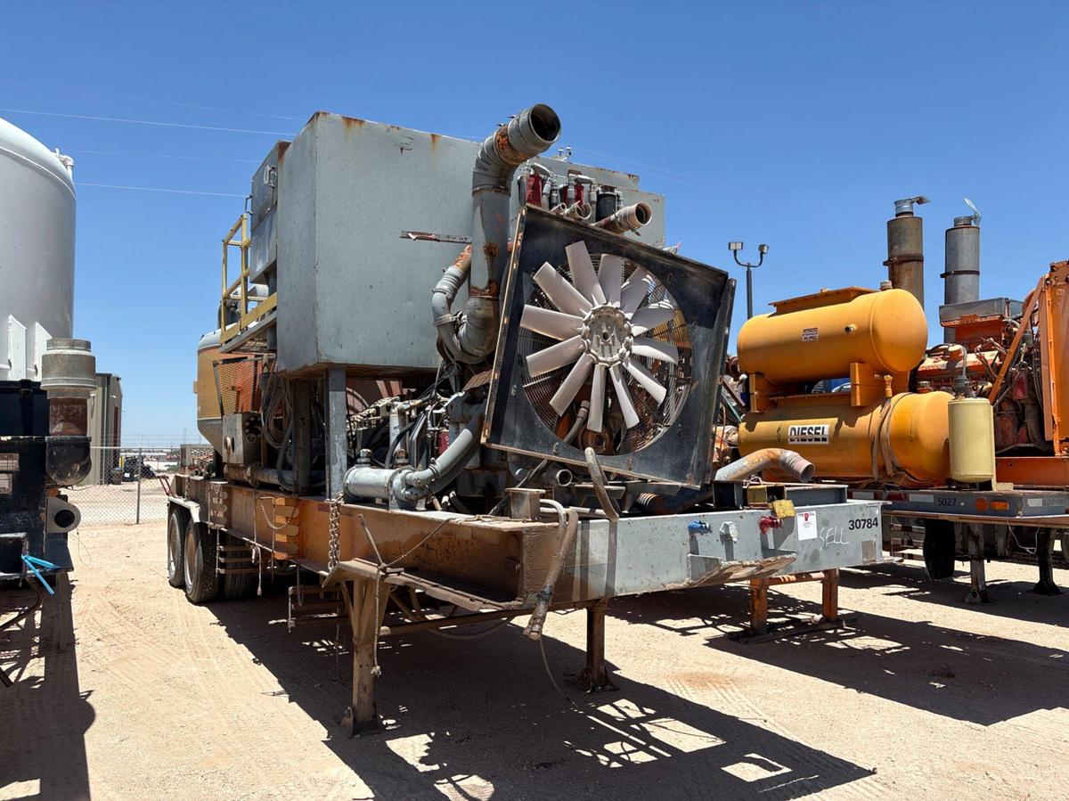 Used 2009 HS T/A CEMENT PUMP TRAILER