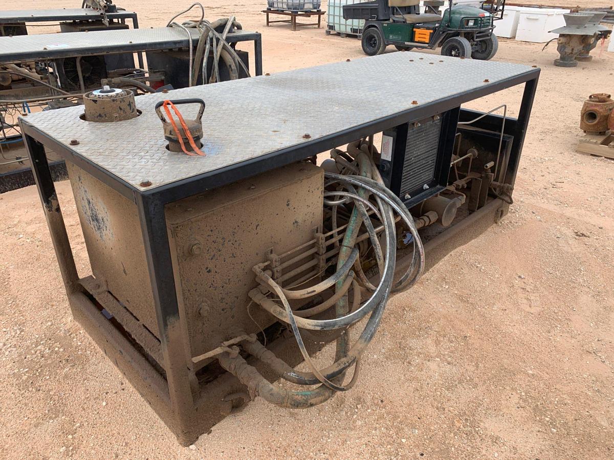 Used CHECO Skidded Grease Injection Unit