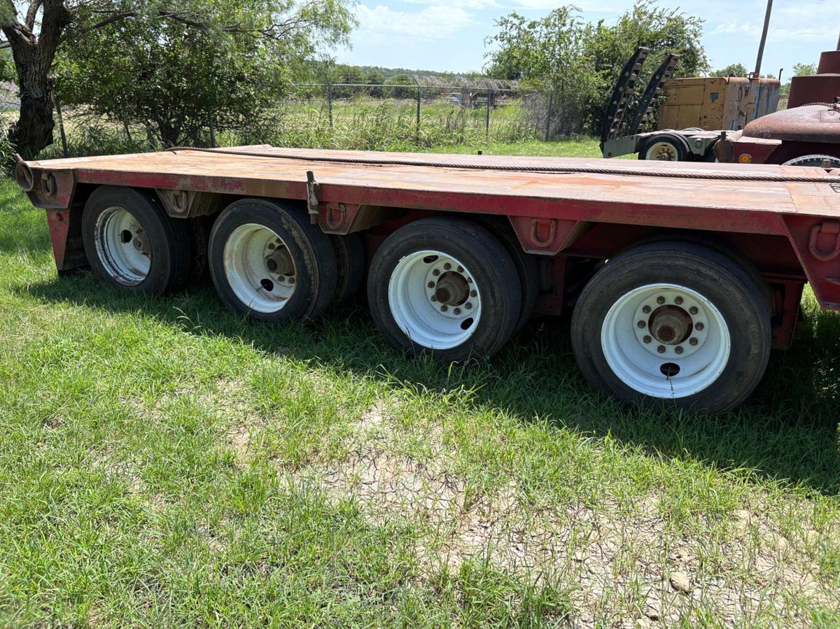 Used 2006 ATOKA 54’ X 108” 4-AXLE 65 TON LOWBOY TRAILER