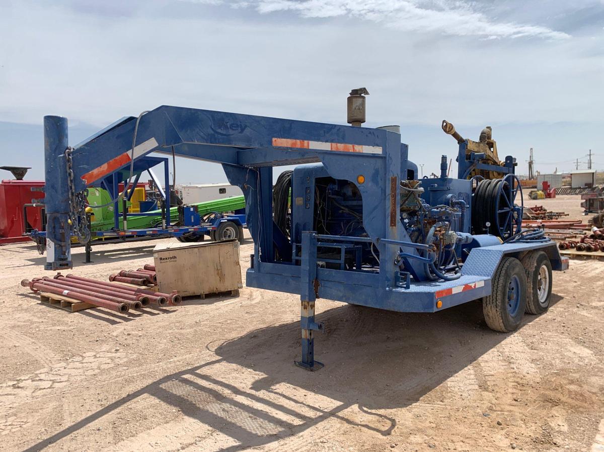 Used BOWEN 2.5 85ton HYDRAULIC POWER SWIVEL GOOSENECK TRAILER