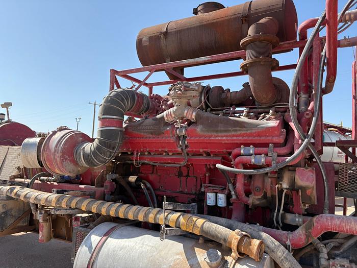 Used 2011 MERTZ T/A FRAC PUMP TRAILER