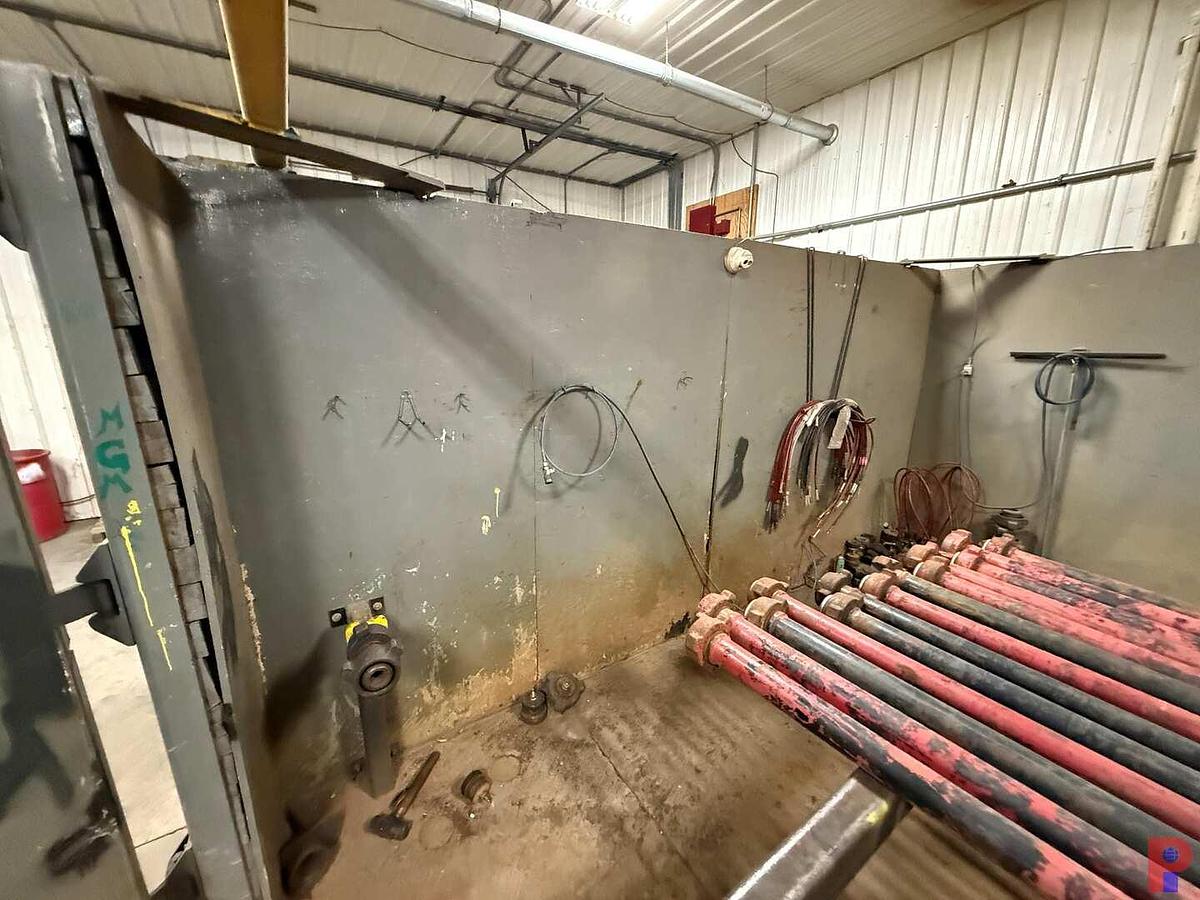 Used 16’L X 16’W X 8’H 25K WP RATED FLOW IRON INSPECTION TEST BOOTH