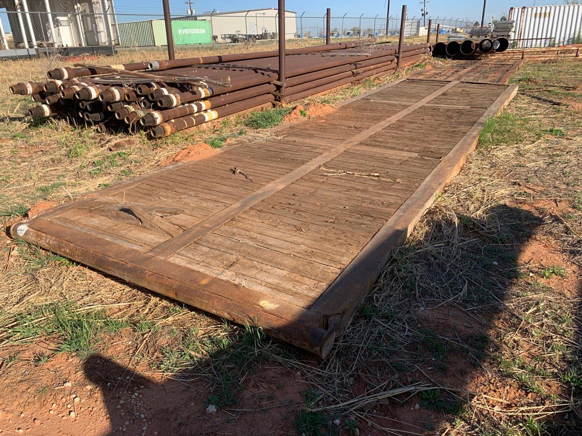 Used (3) Skidded Rig Mats