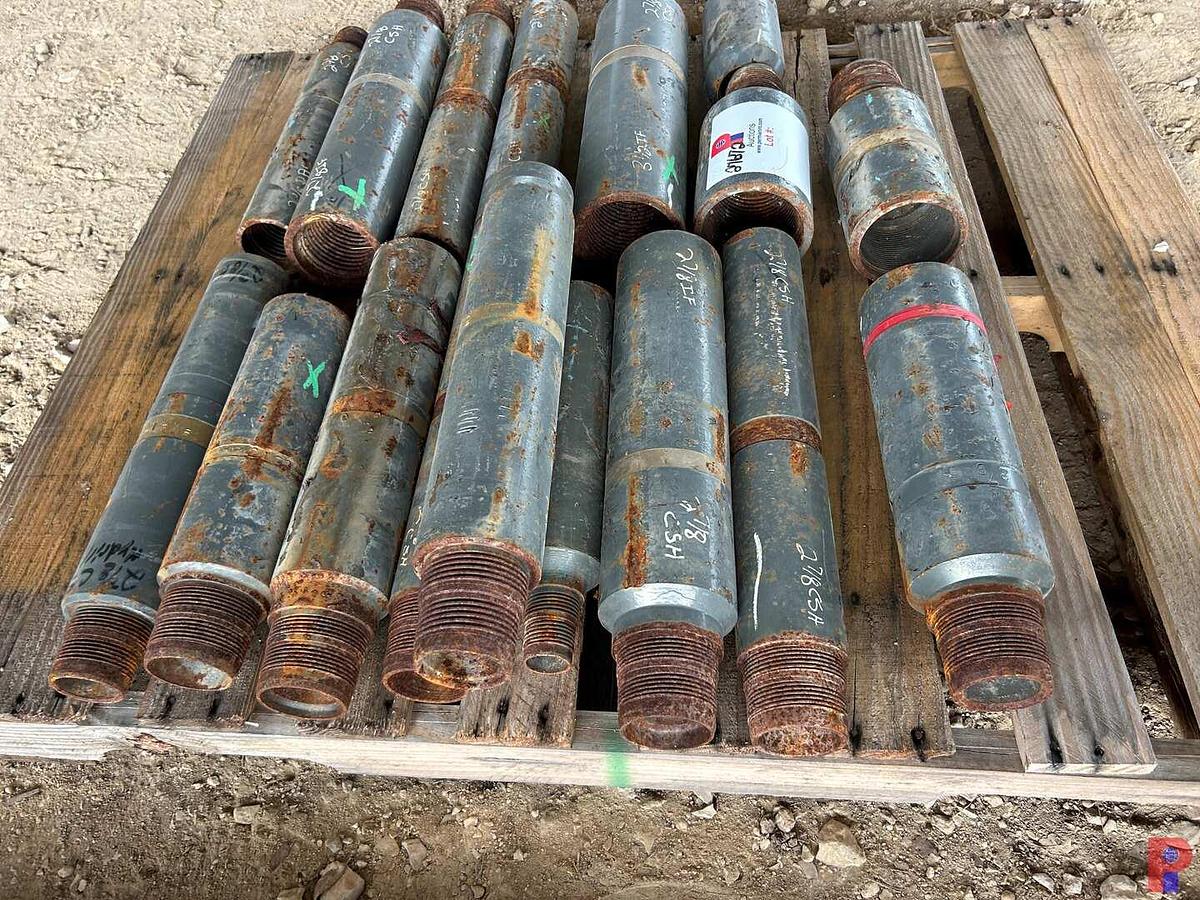 Used (17 X $)ASSORTED  2-3/8” CSH/PAC X 2-7/8” IF/CSH SOME 3-1/2” IF BOX & PIN END SUBS