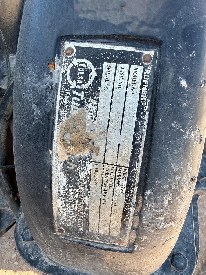 Used TULSA RUFNEK RN65WH 65K LBS HYDRAULIC WINCH