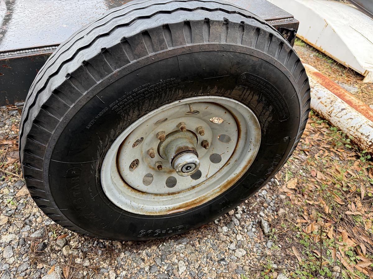 Used 2012 UT 8’ BUMPER PULL S/A BOP TRAILER