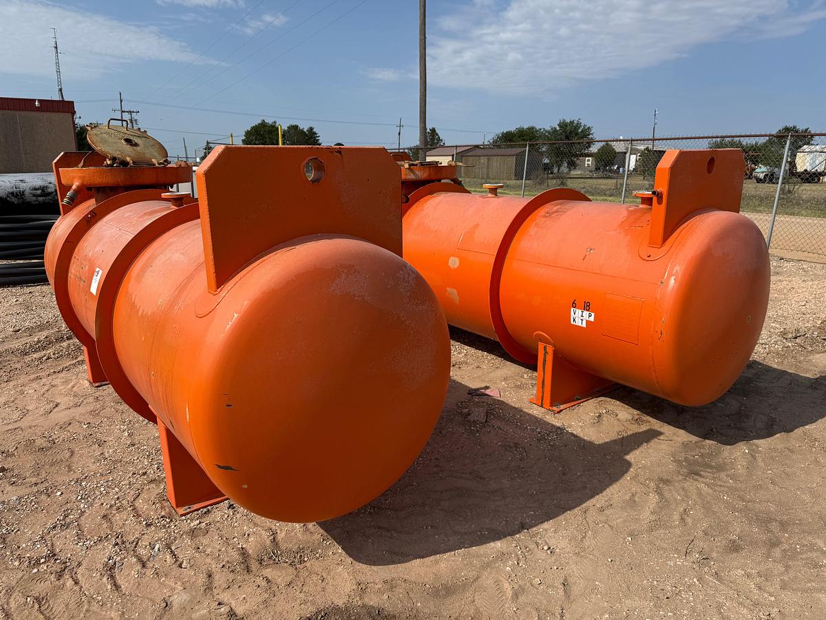 Used (2) DOT-412 750-GALLON  ACID TANKS