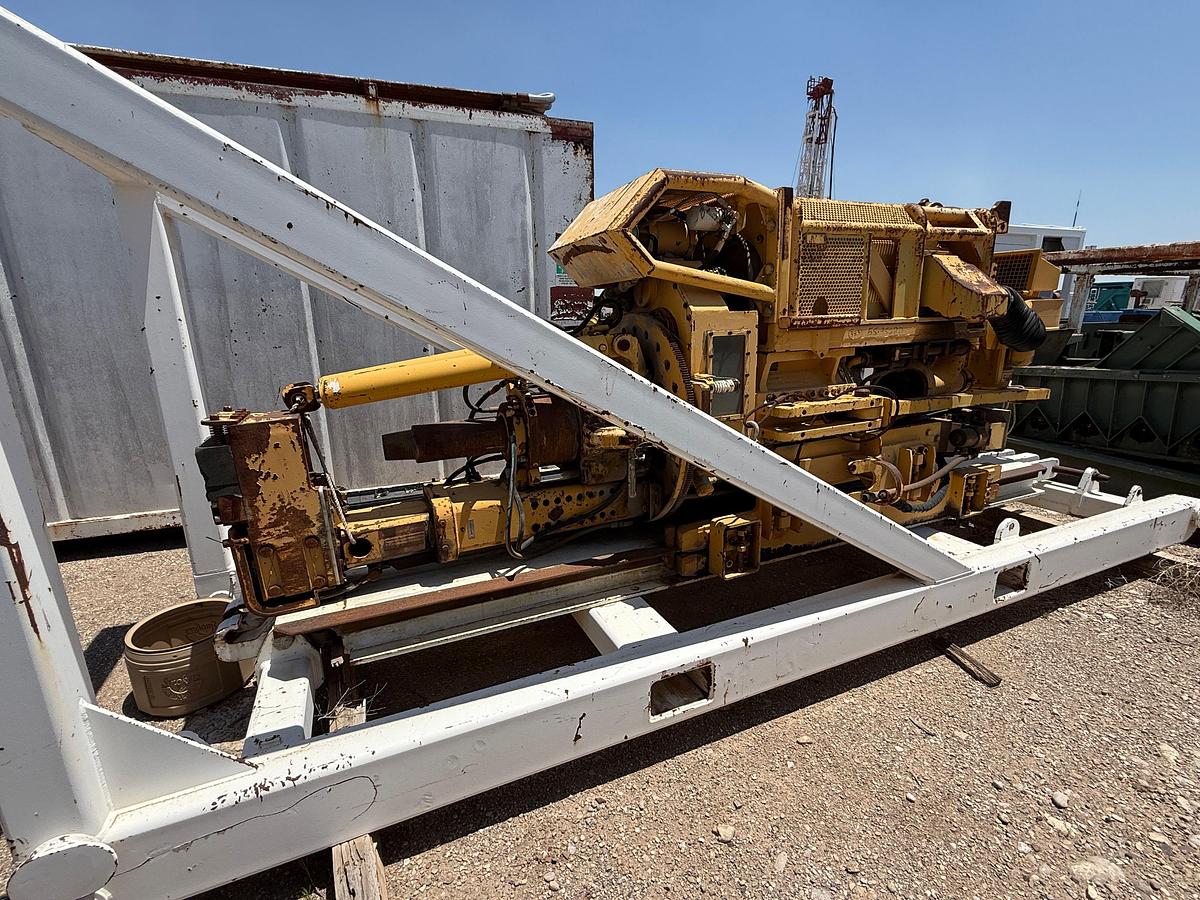 Used CANRIG MOD 4017AC-122 175-TON NC-46 CONN 5K WP TOP DRIVE W/ TRANSPORT SKID