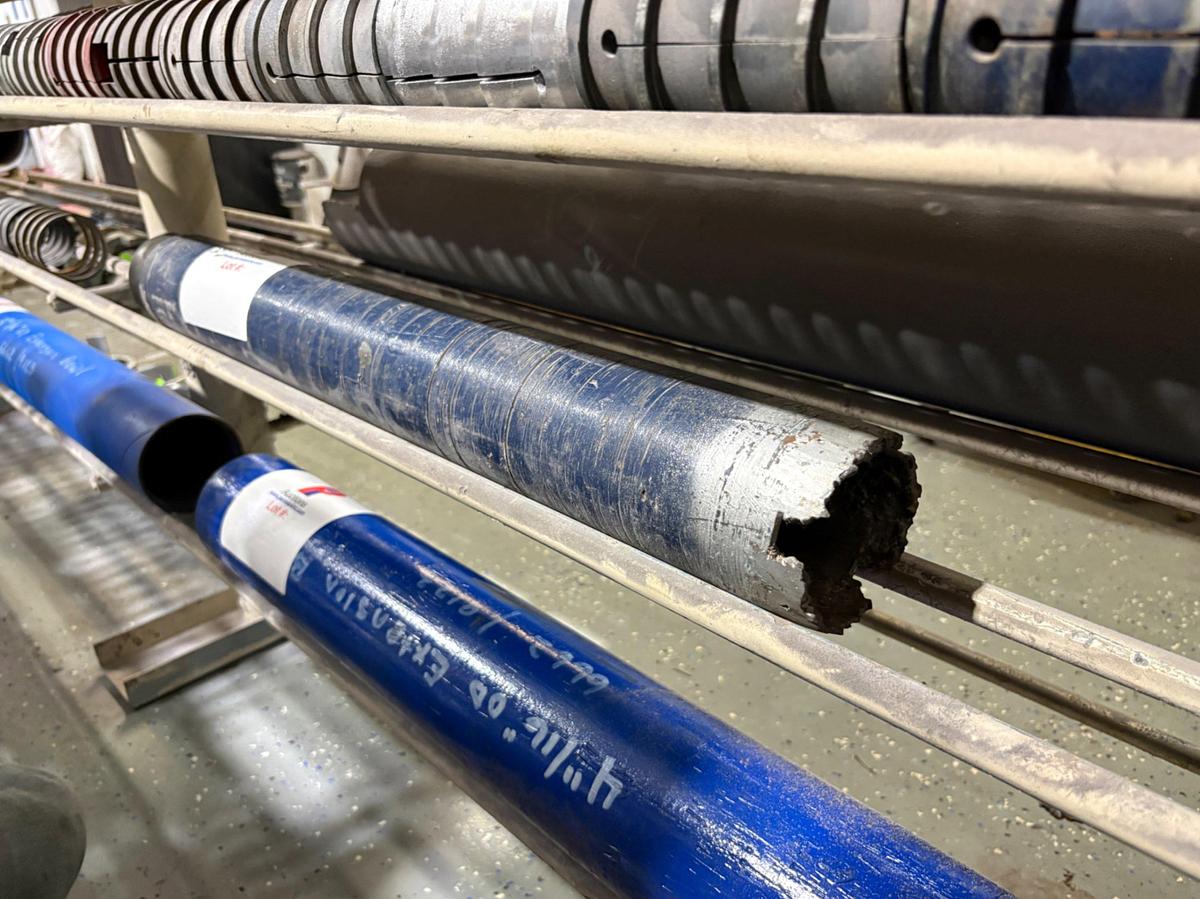 Used 3-5/8”od overshot extension