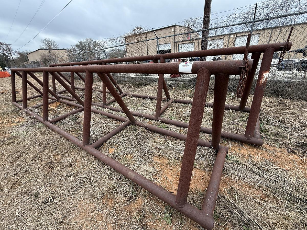 Used (2 X $) 26’ x 57” TRIANGULAR PIPE RACKs