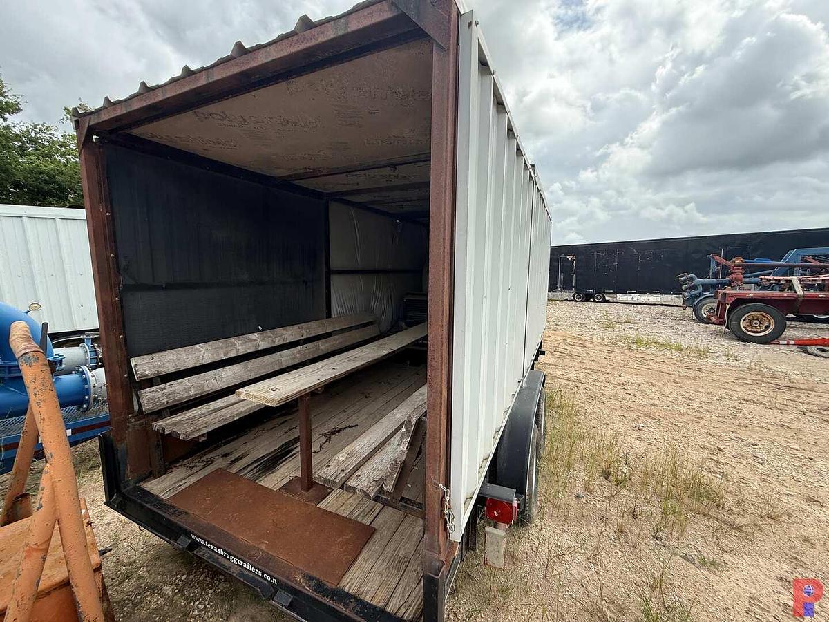 Used 2013 TEXAS BRAGG 16’ T/A BUMPER PULL COOL DOWN TRAILER