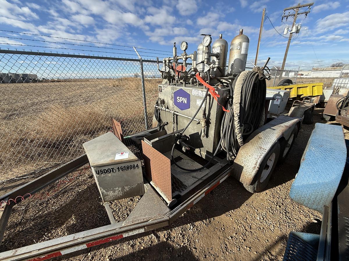 Used 2006 VTR 10’ T/A 3-STATION BUMPER PULL ACCUMULATOR TRAILER