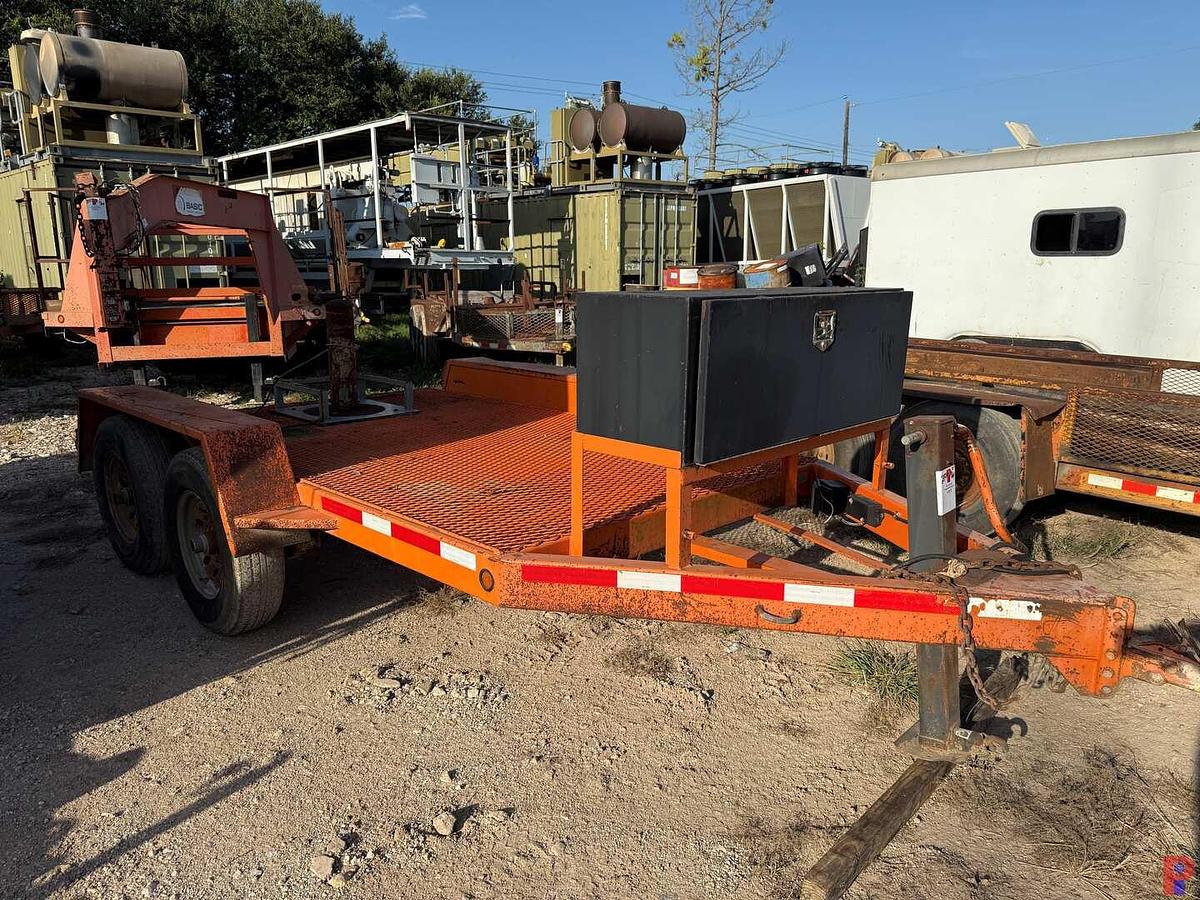 Used SHOP BUILT 10’ T/A BUMPER PULL BOP TRAILER