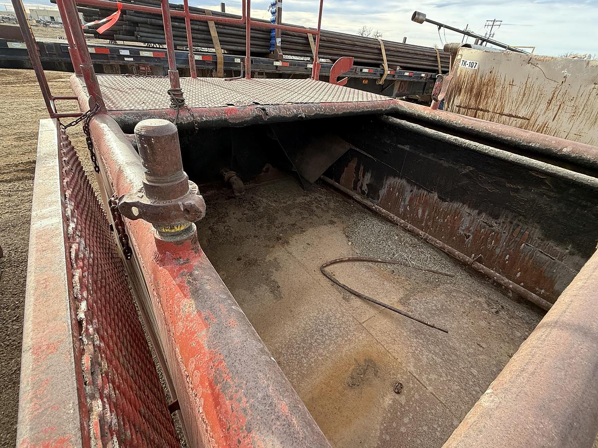 Used 20’L X 95”W X 4'H 2-COMP. REVERSE PIT