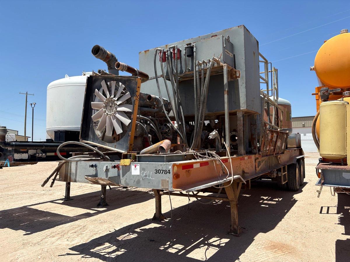 Used 2009 HS T/A CEMENT PUMP TRAILER