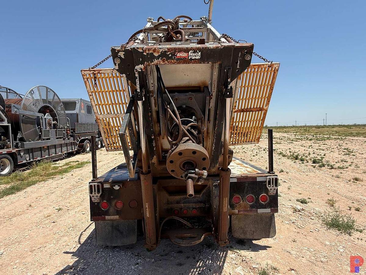 Used 2012 TOTAL EQUIPMENT AND SERVICE HYDRA RIG 580 15K 2” 4-AXLE COIL TUBING TRAILER