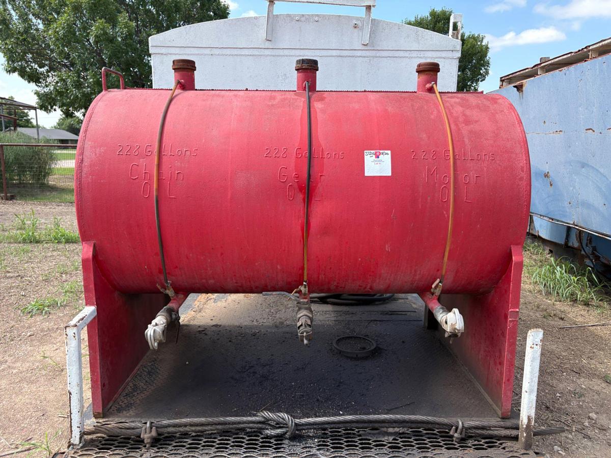 Used 31’ x 7’8” x 8’6” fuel & lube skid