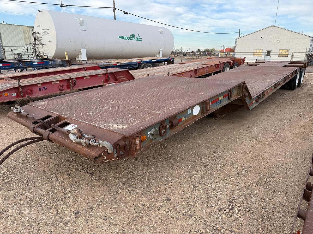 Used 1981 AZTEC 42’ X 96” T/A DROP DECK LOWBOY