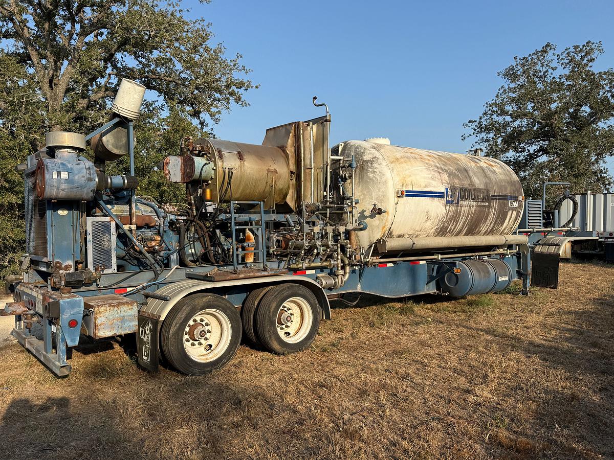 Used 2003 TES T/A DIESEL FIRED NITROGEN PUMP TRAILER