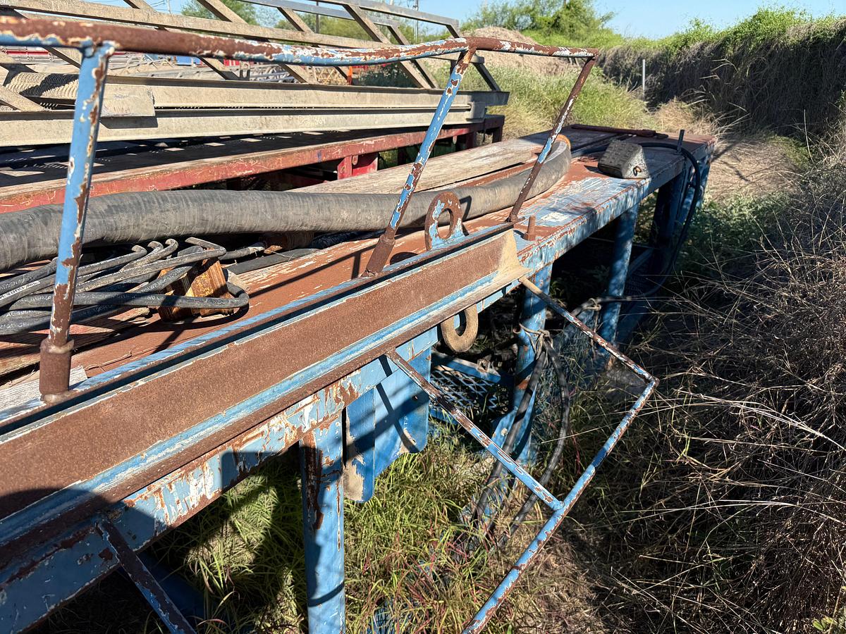 Used 40’L X 4’W X 3.6’H HYDRAULIC CATWALK SKIDDED (NO POWER, INCOMPLETE)