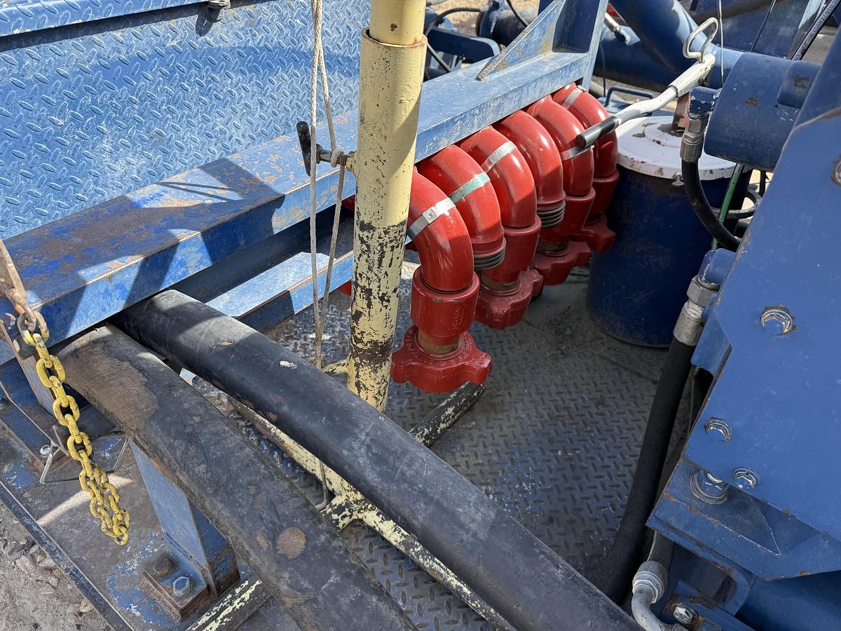 Used 2018 KERR T60 10K WP TRIPLEX WELL SERVICE PUMP P/B CATERPILLAR C18 630-HP, SKIDDED