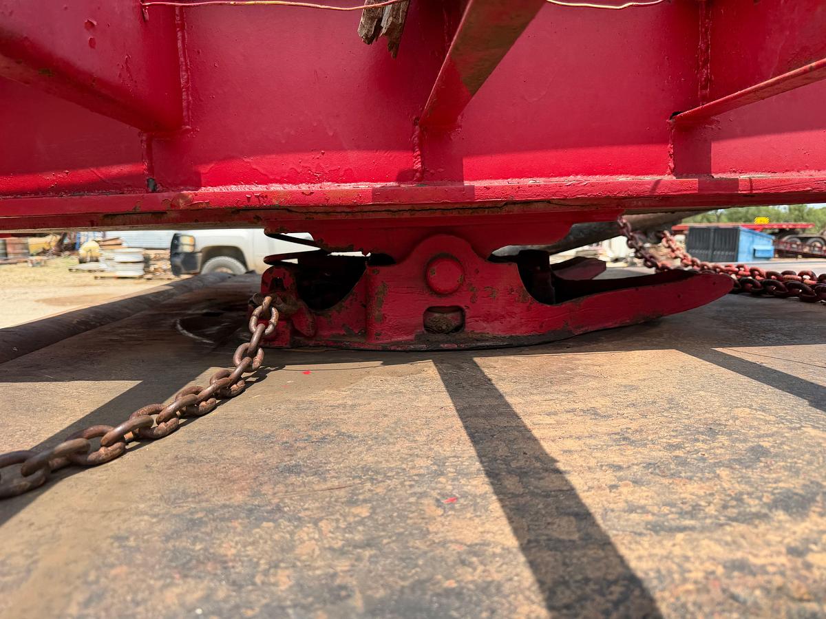 Used 1982 Aztec 40’ T/A Oilfield Float Trailer