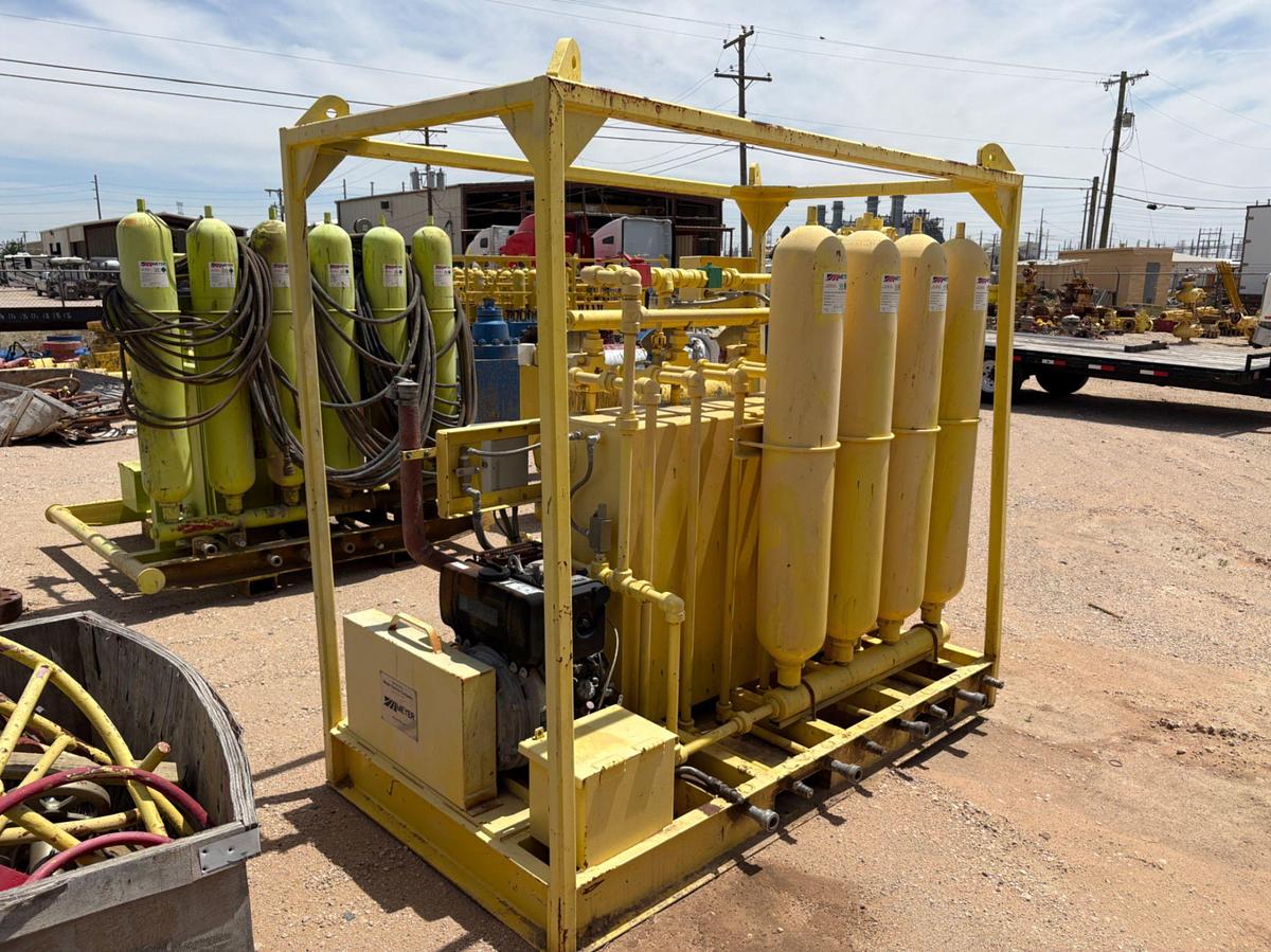 Used Meyer 4-station closing unit