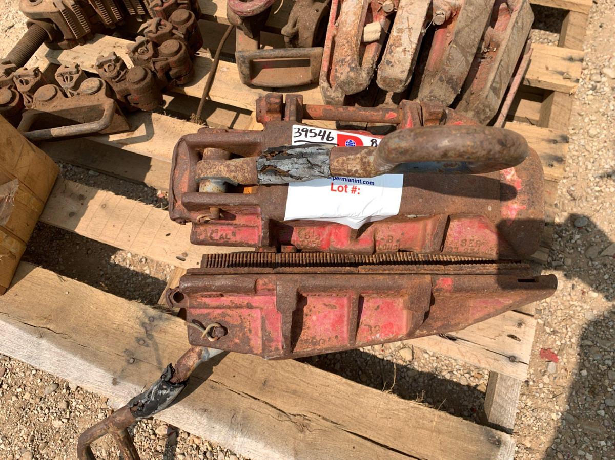 Used Pallets of Casing Clamps, 6” Casing Slips, 6” Pipe Slips and Dies