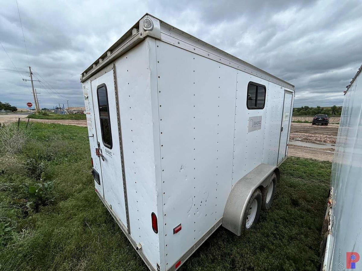 Used CLASSIC MFG. 16’ T/A CREW / DOGHOUSE BUMPER TRAILER