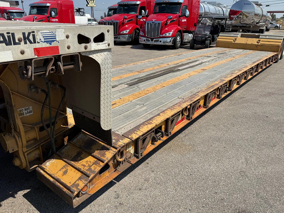 Used 2013 TRAIL KING TK54MG-482 T/A DBL DROP DECK RGN LOWBOY TRAILER