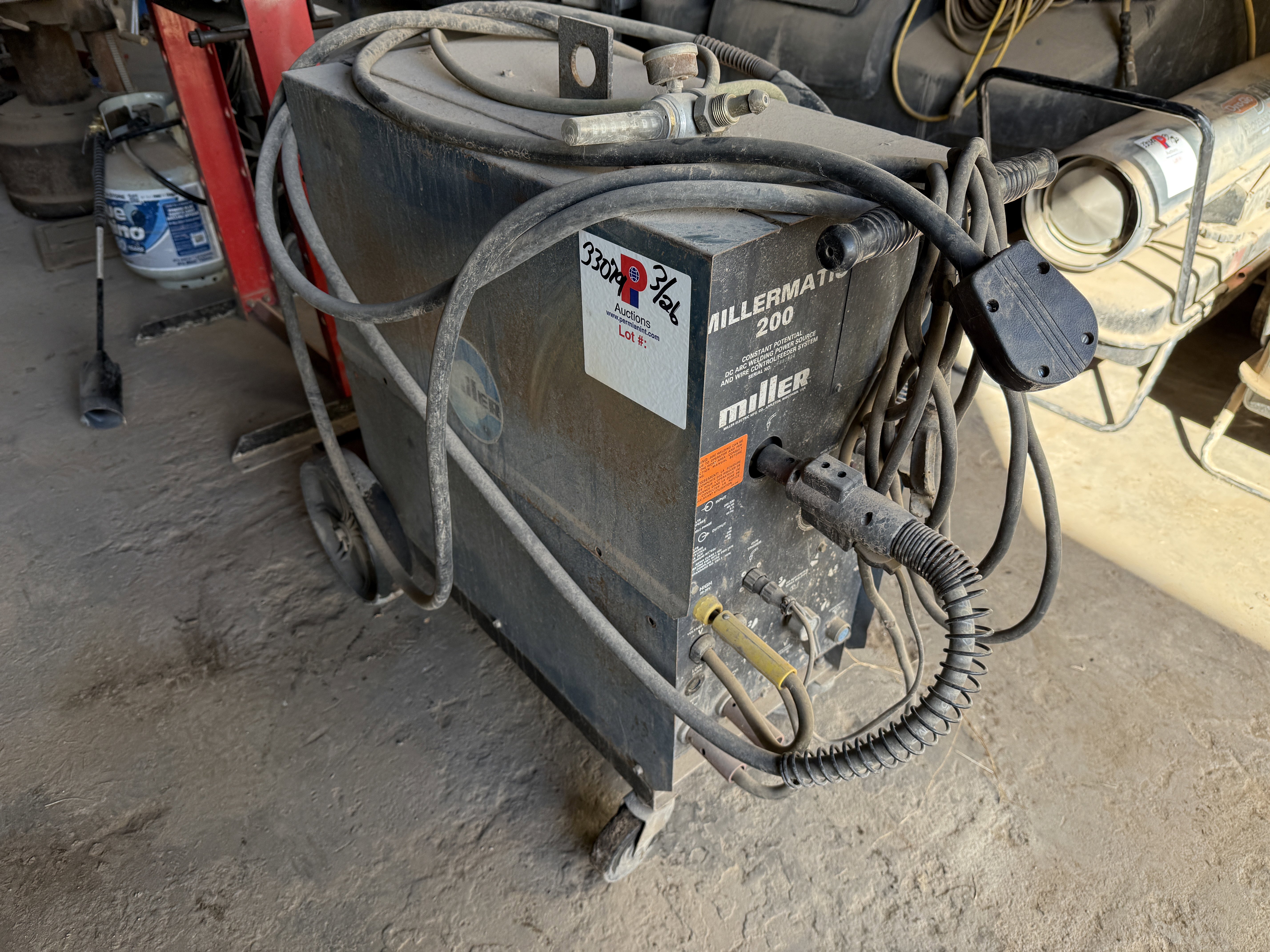 Used MILLERMATIC 200 3-IN-1 PORTABLE WELDER