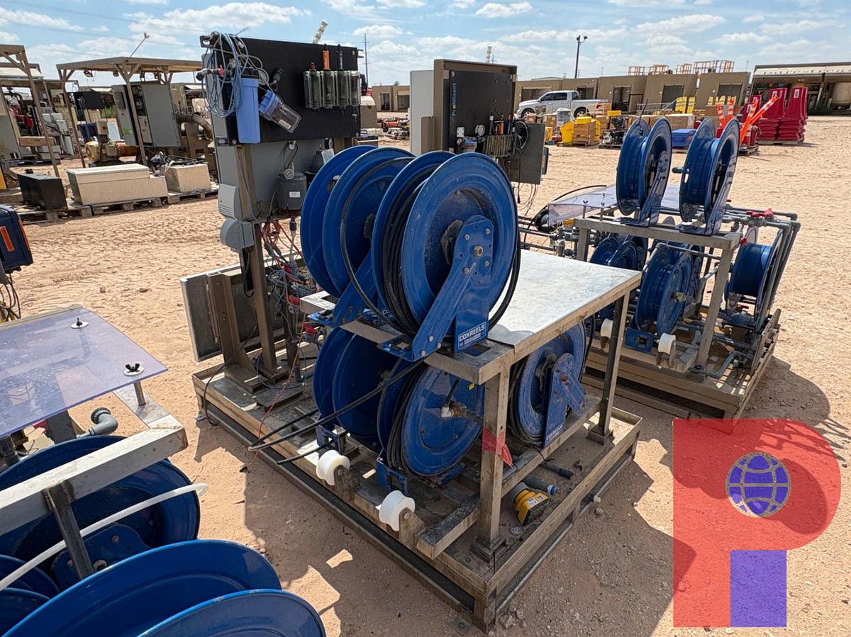 Used UNUSED 8’ X 4’ STAINLESS STEEL CHEMICAL PUMP SKID