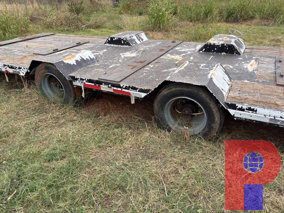 Used 2005 AZTEC TRAILERS 53’ X 102” T/A LOWBOY TRAILER