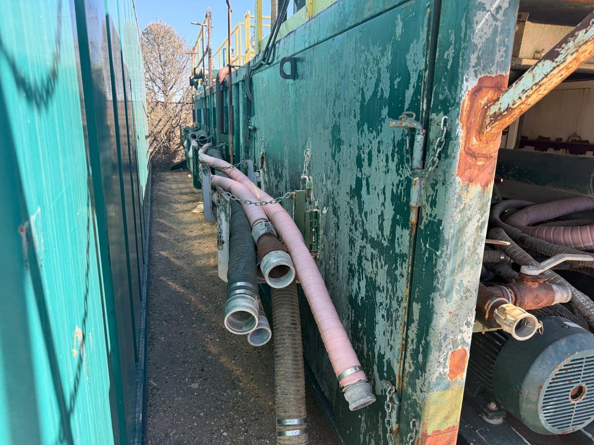 Used 400 BBL Drilling Rig 3 Compartment Mud Tank