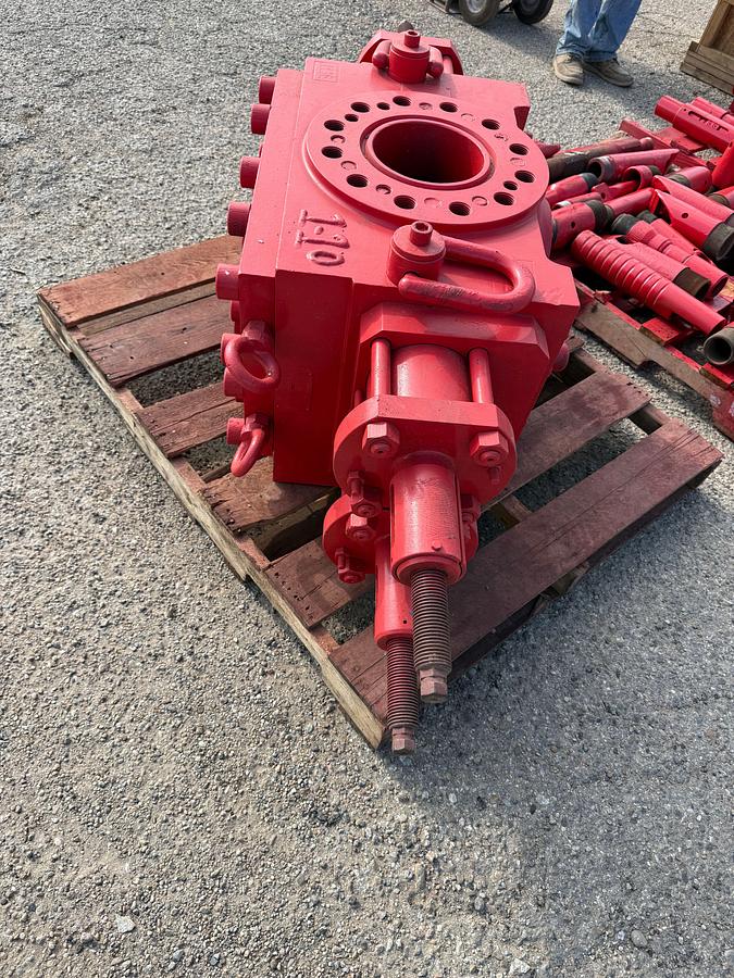 Used LEI 7-1/16” 5K WP DBL HYDRAULIC BLOWOUT PREVENTER BOP
