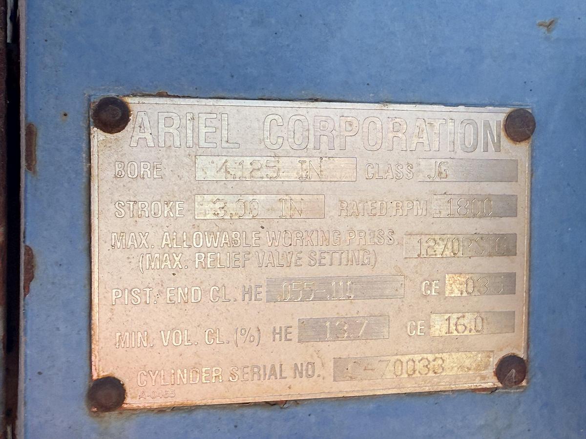 Used 2006 AIR FOAM UNIT P/B (3) CATERPILLAR ENGINES MTD ON PRECISION PUMP & COMPRESSOR T/A DROP DECK TRAILER