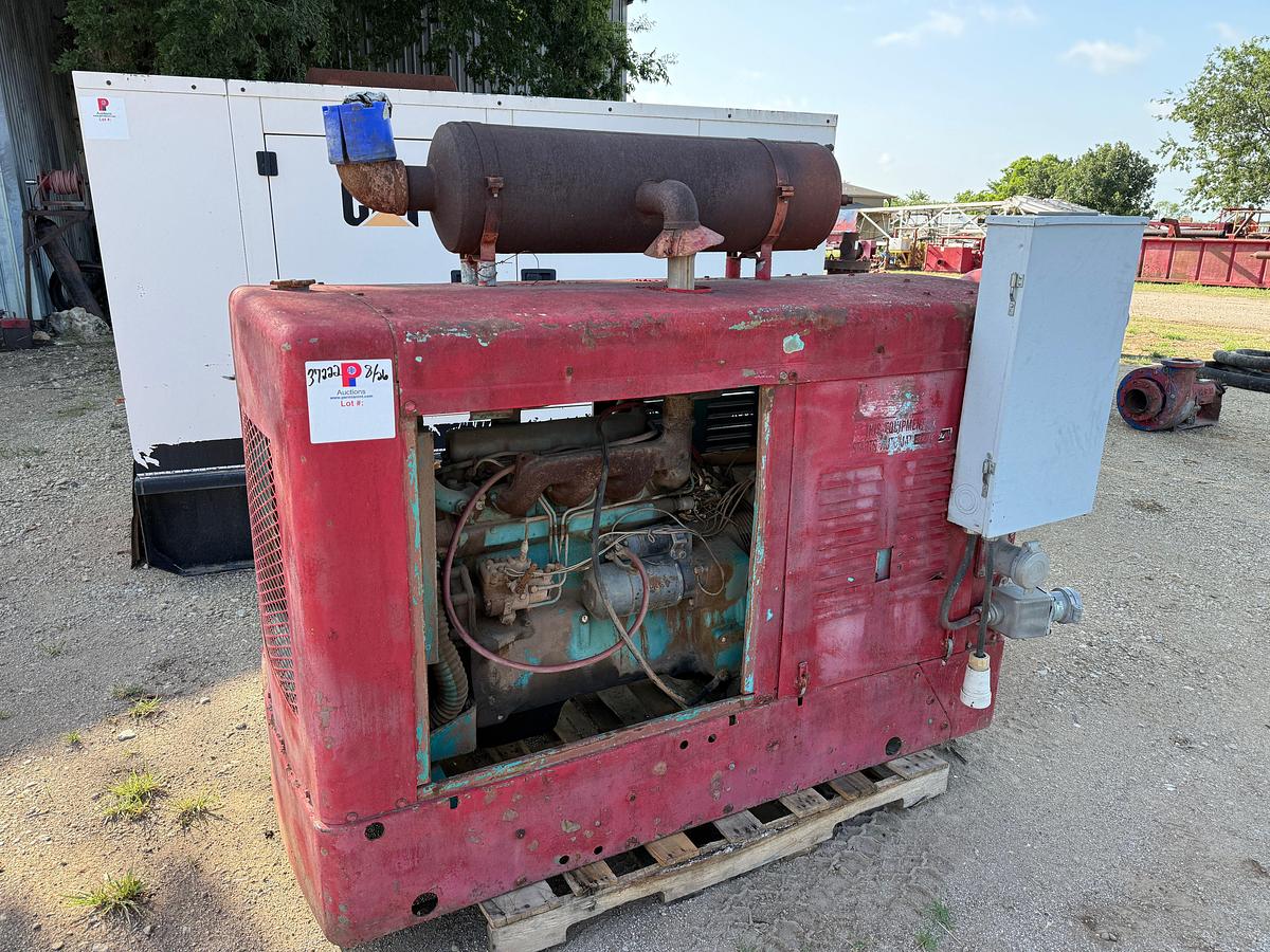Used 30-KW DIESEL GENERATOR SET P/B JOHN DEERE 4219DF ENGINE