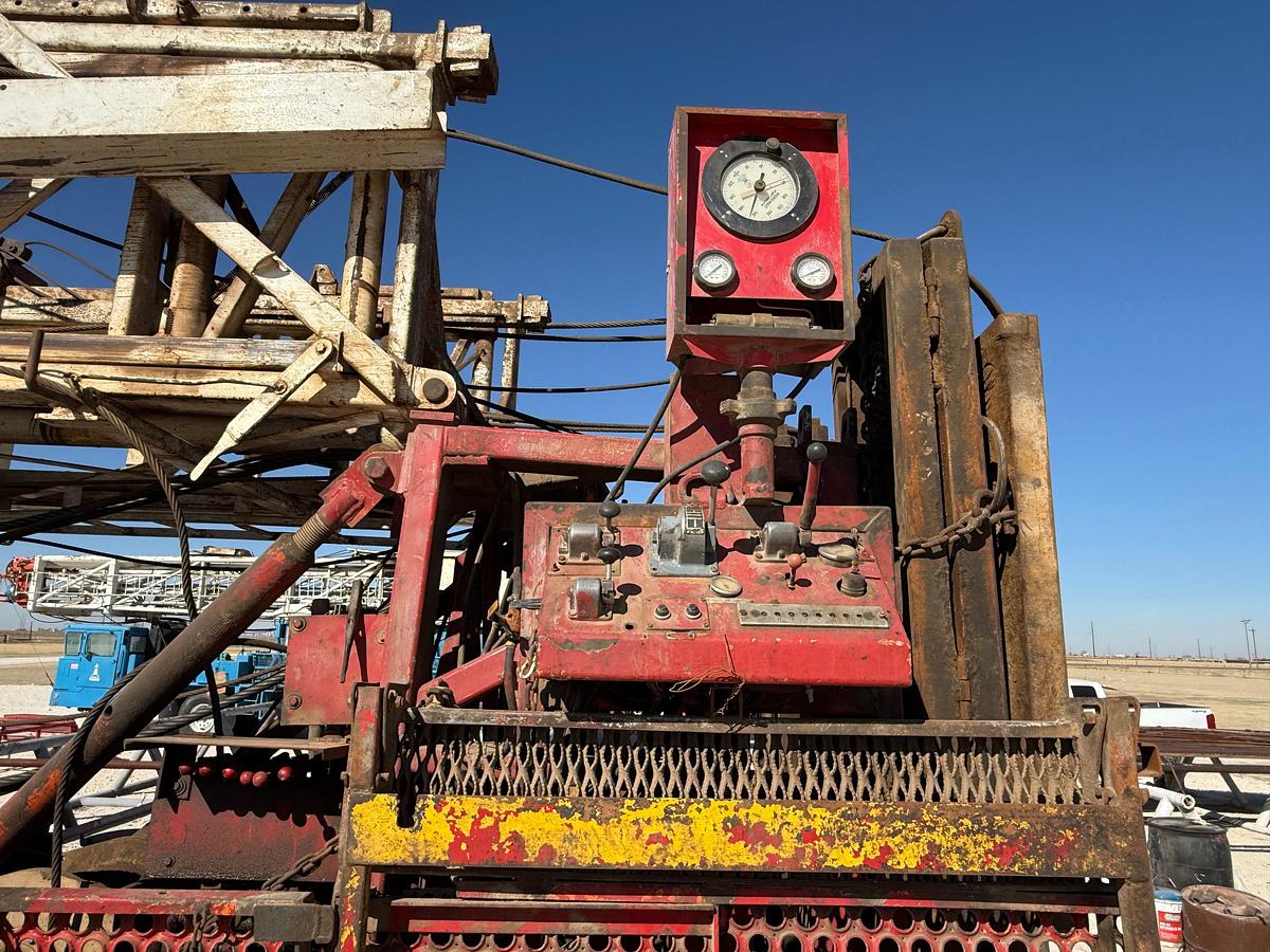 Used 1982 COOPER LTO-550 DD (97’-200K) 5-AXLE WORKING WELL SERVICE RIG PACKAGE LOTS TO INCLUDE 97 - 97F