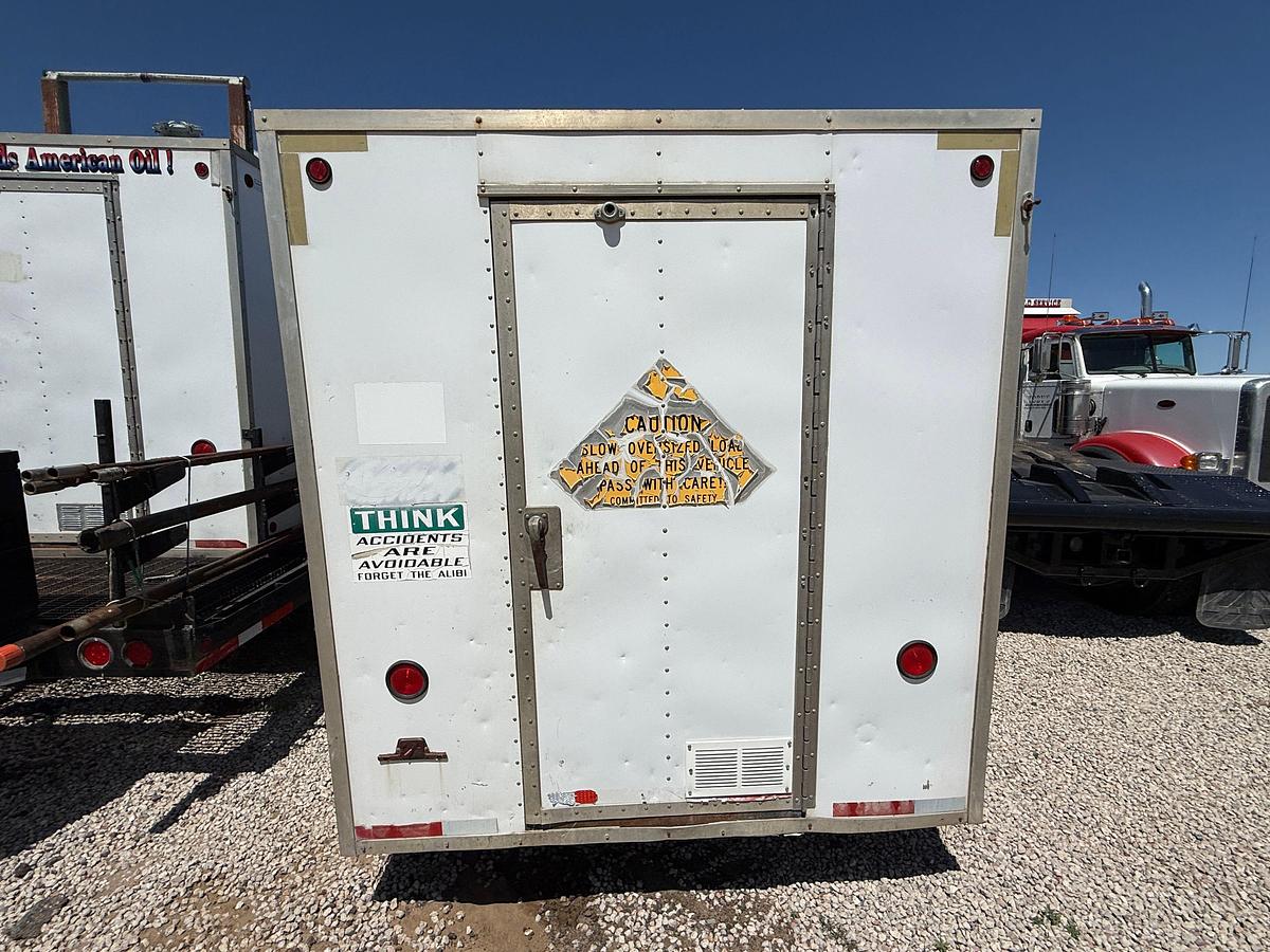 Used 2000 CARRIER TRAILER 14’x7’ T/A DOGHOUSE BP TRAILER