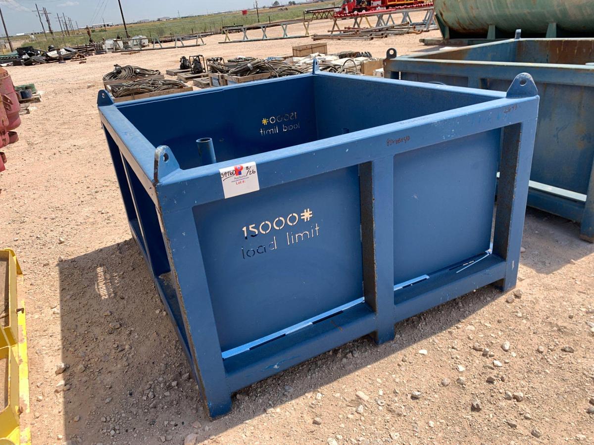 Used 80” x 68” x 40” Tool Transport Basket