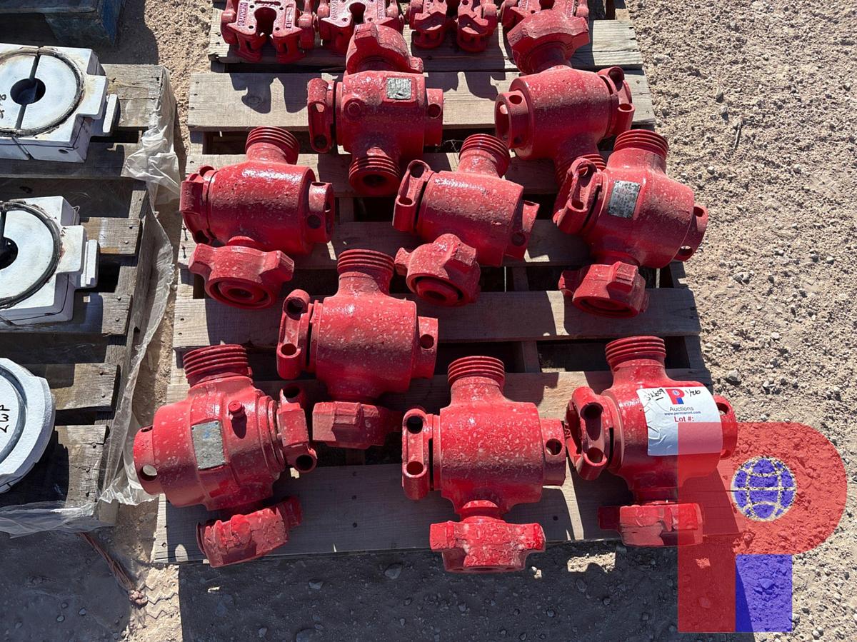 Used (9x$) 2” 1502 plug valves