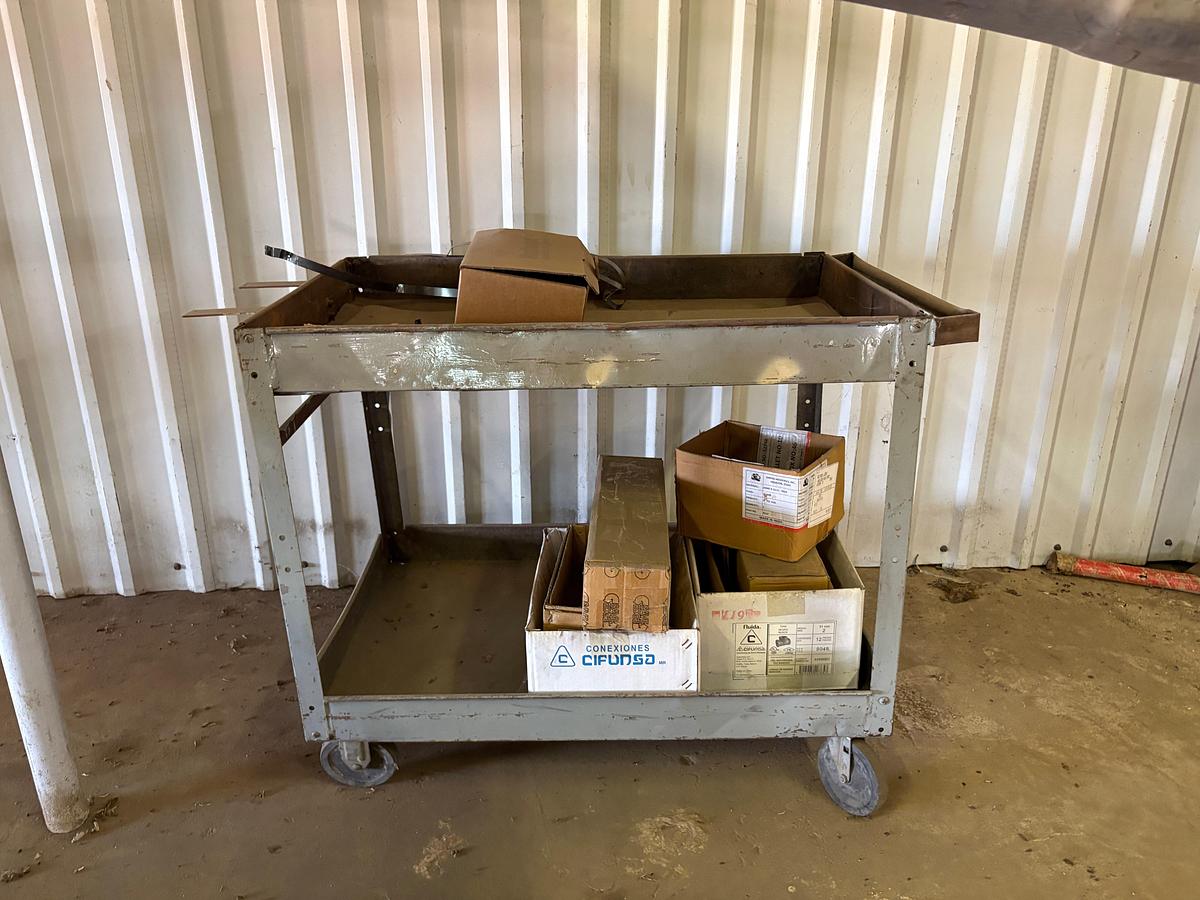 Used 12’ x 3.5’ x 6’ shelving unit